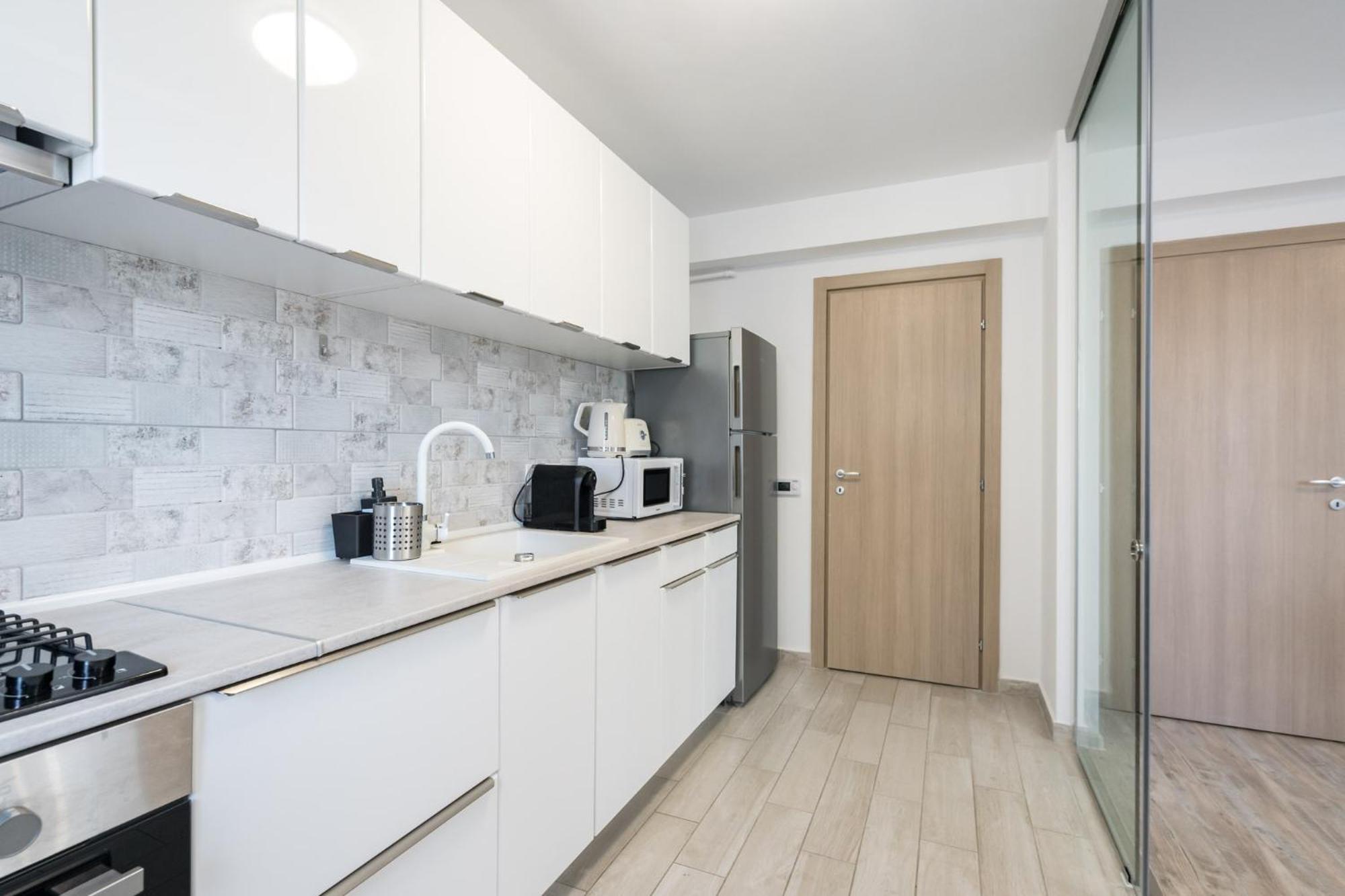 The Painter - Timpuri Noi 1Br With Parking Leilighet Bucureşti Eksteriør bilde