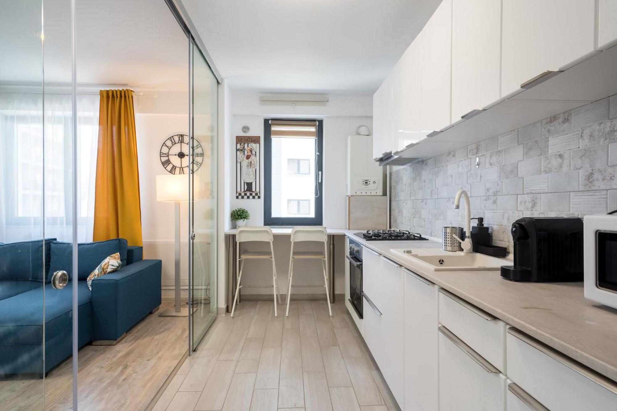 The Painter - Timpuri Noi 1Br With Parking Leilighet Bucureşti Eksteriør bilde